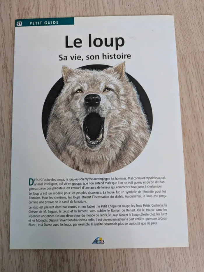 Livret sur les loups