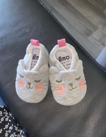 Chausson fille 0-3 mois