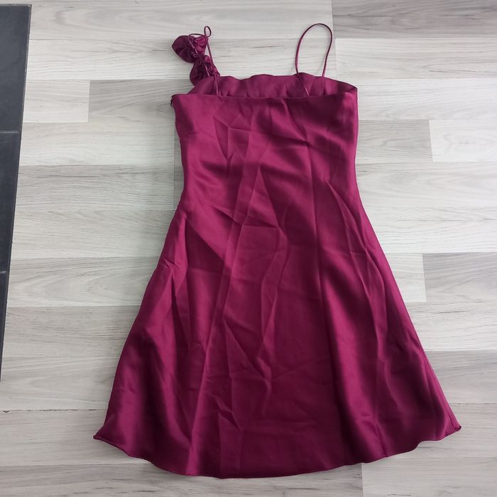 Robe cérémonie de mariage bordeaux taille M - photo numéro 7