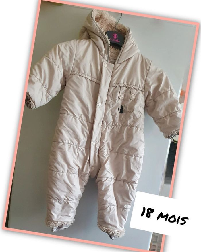 Combinaison pilote bébé 18mois mixte