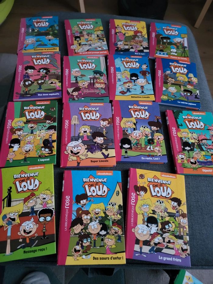 Lot Livres Bienvenue chez les louds