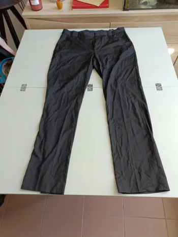 Pantalon de costume noir h&m regular fit taille 52