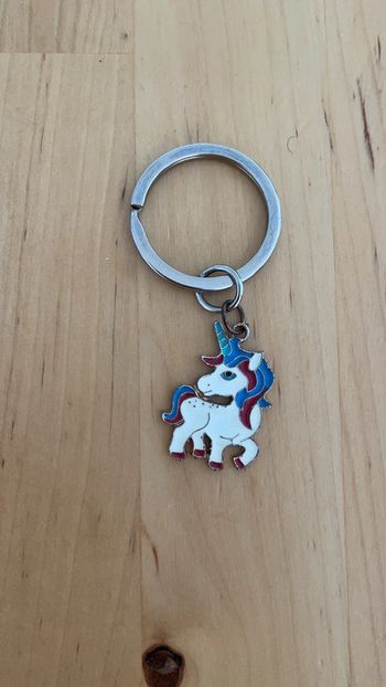 Porté clés licorne