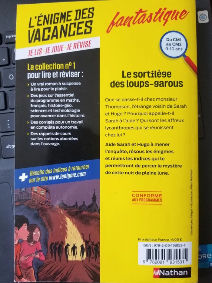 Énigme révision CM1 au CM2 - photo numéro 2