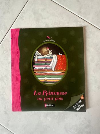 Livre la princesse au petit pois