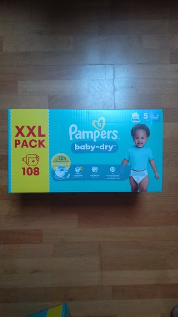 1 xxl pack Pampers baby dry taille 5