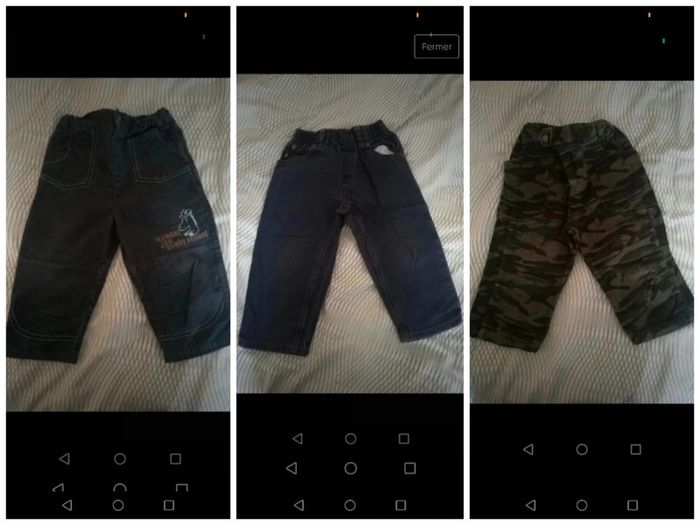 Lot de 3 pantalons 18 mois