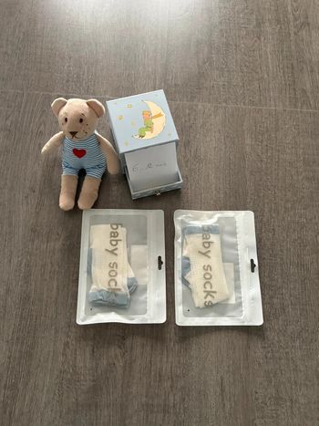 Chaussettes 2 paires hautes légères 6 mois