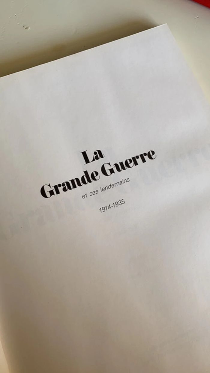 livre La Grande Guerre et ses lendemains (14-35) - photo numéro 3
