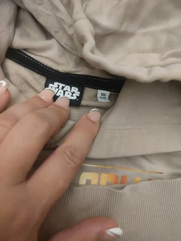 Sweat beige star wars 12 ans - photo numéro 3