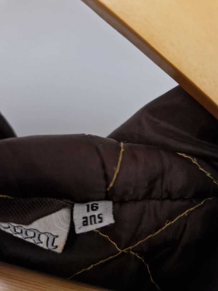 🧥 Veste garçon marron – Marque Gotham – Taille 16 ans - photo numéro 5