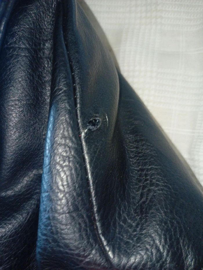 Veste simili cuir femme - photo numéro 4