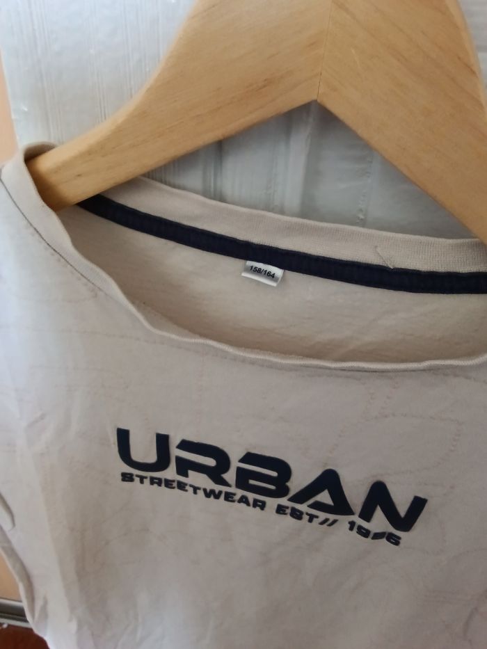 Tee-shirt Zeeman beige et bleu marine - photo numéro 2