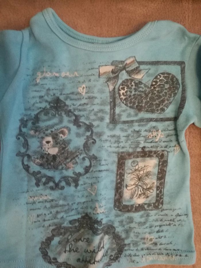 T shirt fille 18 mois - photo numéro 2