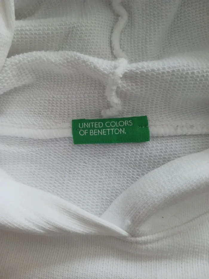 Sweat à capuche fille 13 / 14 ans Benetton - photo numéro 4