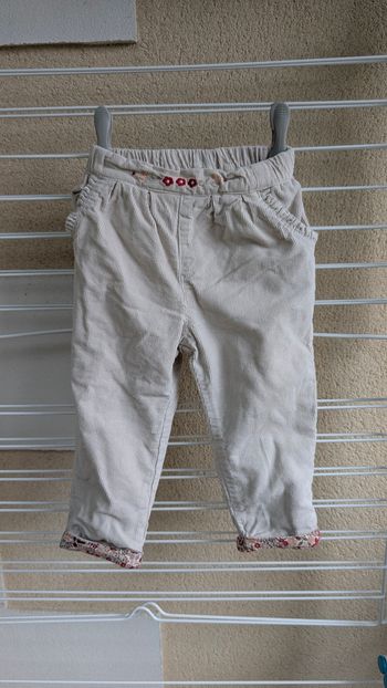 Pantalon fouré 24mois