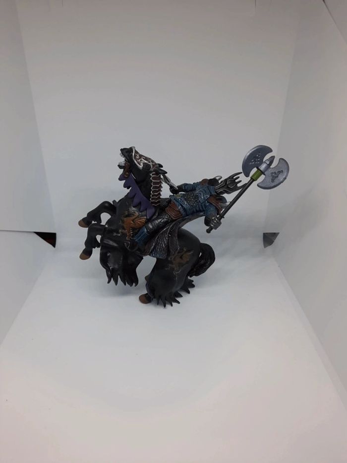 Papoter cheval et son guerrier