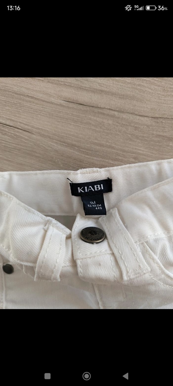 Pantalon taille 1 mois - photo numéro 3