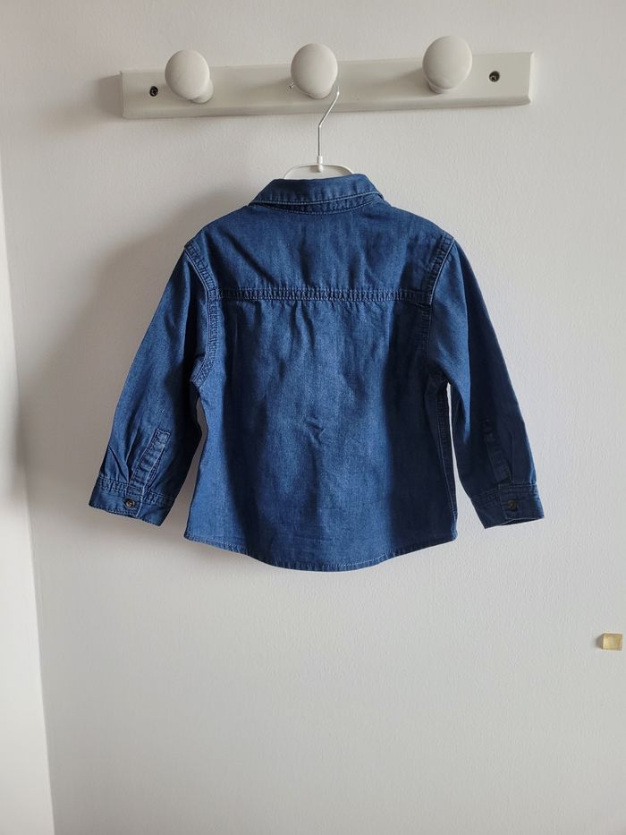 Chemise manches longues kiabi 24 mois 89 cm - photo numéro 2