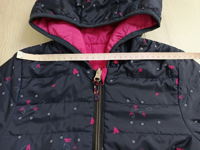 Manteau réversible Terre de Marins 5 ans – bleu marine et rose - photo numéro 6