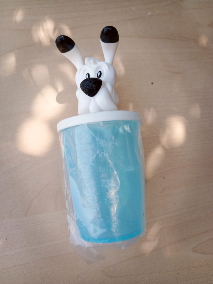Idéfix verre doseur McDonald's pour collectionneurs d'objets Astérix - photo numéro 2