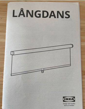 Langdans IKEA Store à enrouleur, gris,