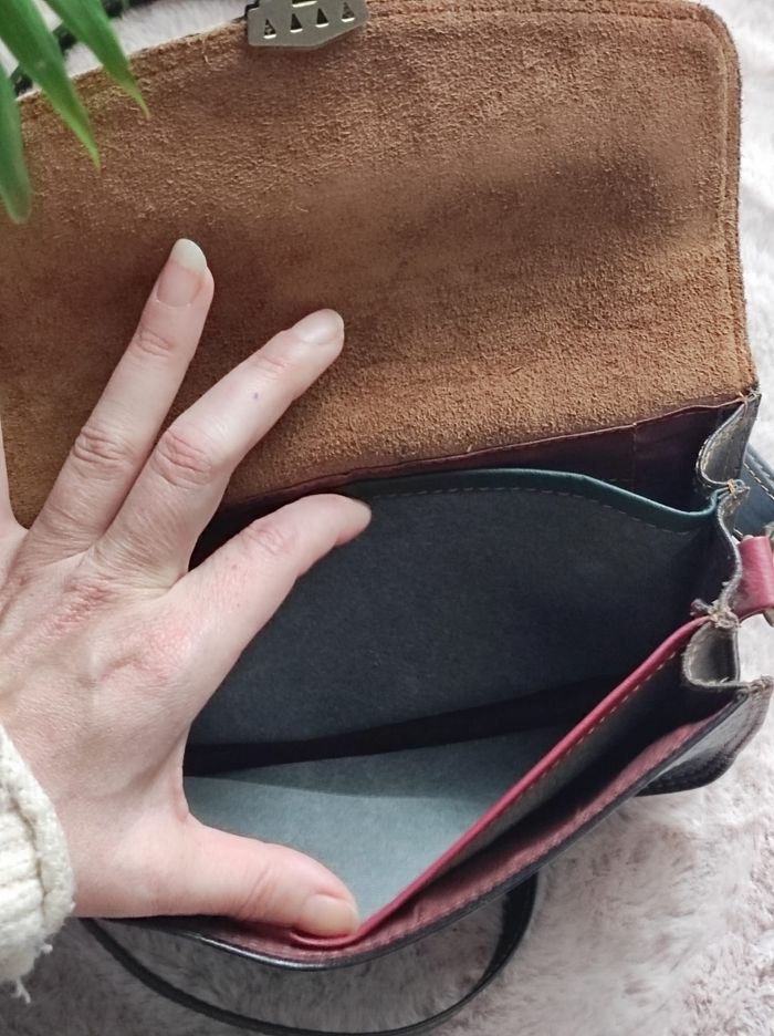Sac en cuir naturel et recyclé - photo numéro 10