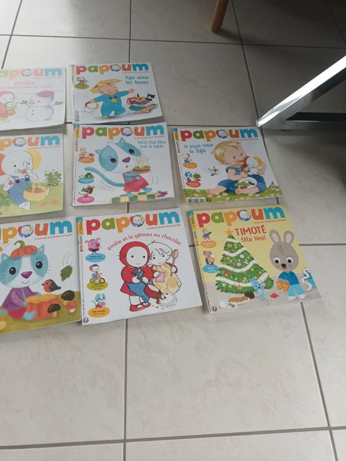 Lot de 11 livres pour enfants de 1 à 3 ans Papoum - photo numéro 3