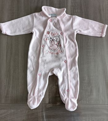 Pyjama à col 1 mois