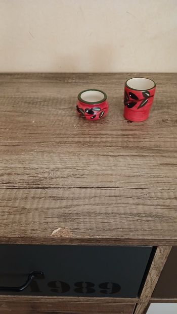 Lot de petit pot a cure dent
