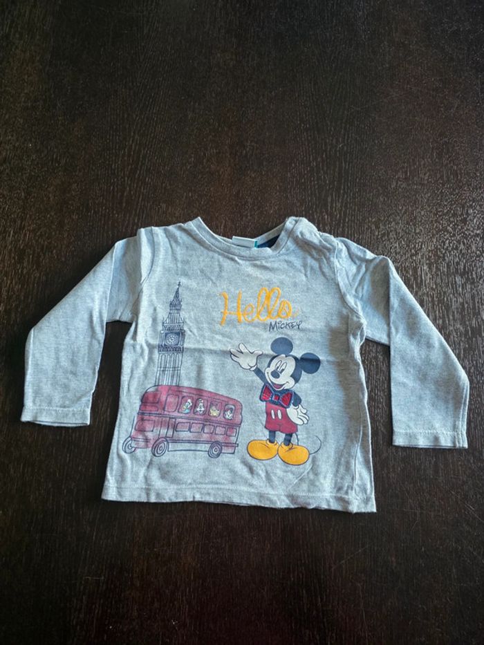 Lot de 5 tee-shirts a manches longues en 24 mois - photo numéro 4