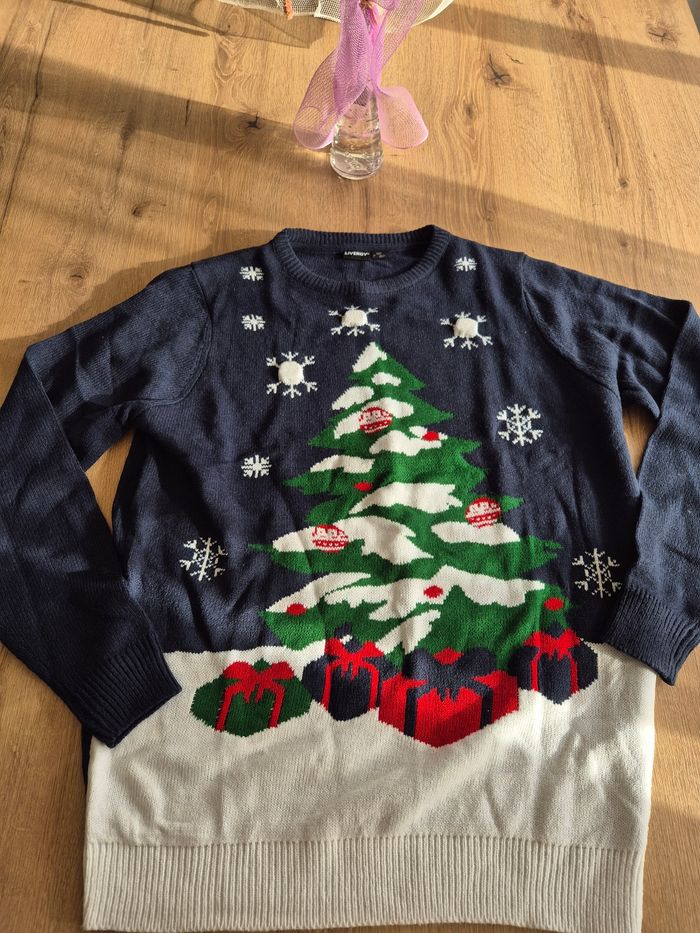 Pull de Noël homme Livergy taille L