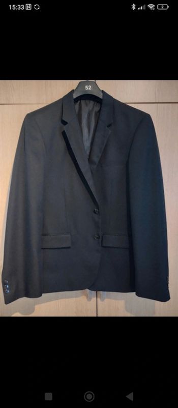Veste de costume noire