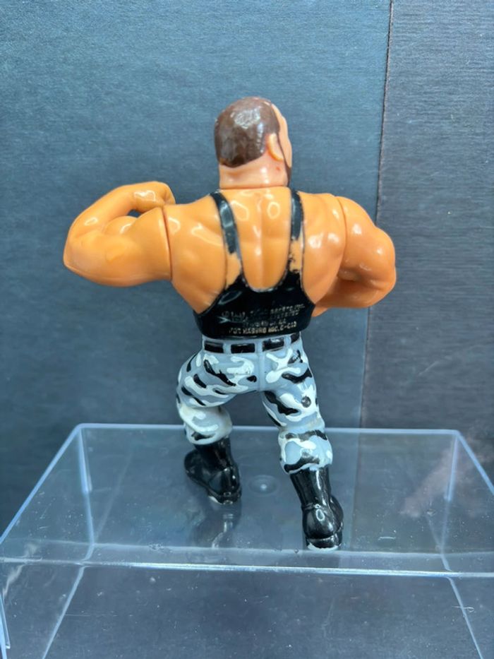 WWE WWF figurines de catch action figure vintage titan sports Hasbro , bushwhachers - photo numéro 2