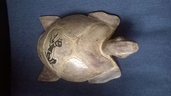 grande tortue 28 cm en bois