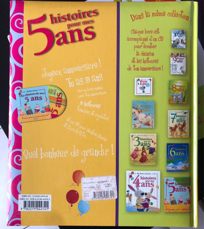 les histoires des 5 ans - photo numéro 3