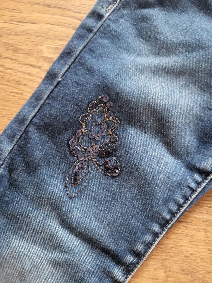 Slim brodé catimini fille 3ans - photo numéro 3