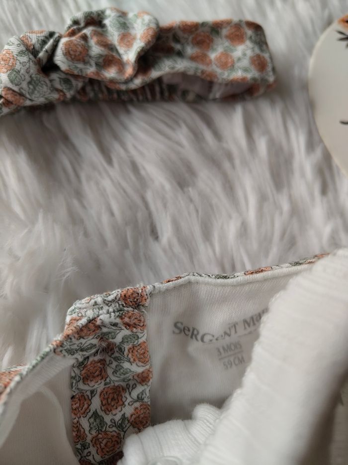 Ensemble complet sergent major fille 3 mois 🎀 - photo numéro 9