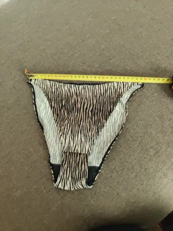 Bas de maillot de bain tigré