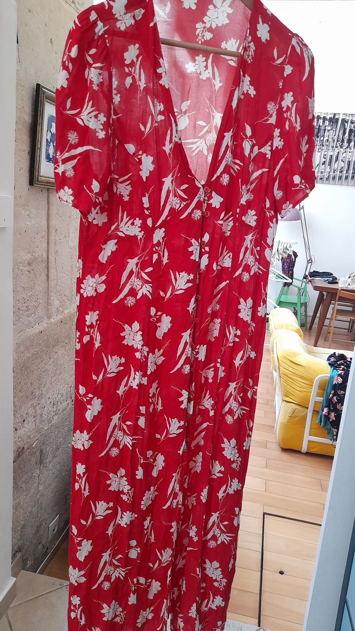 Une jolie robe longue zara