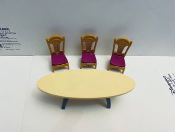 Table salle à manger playmobil 