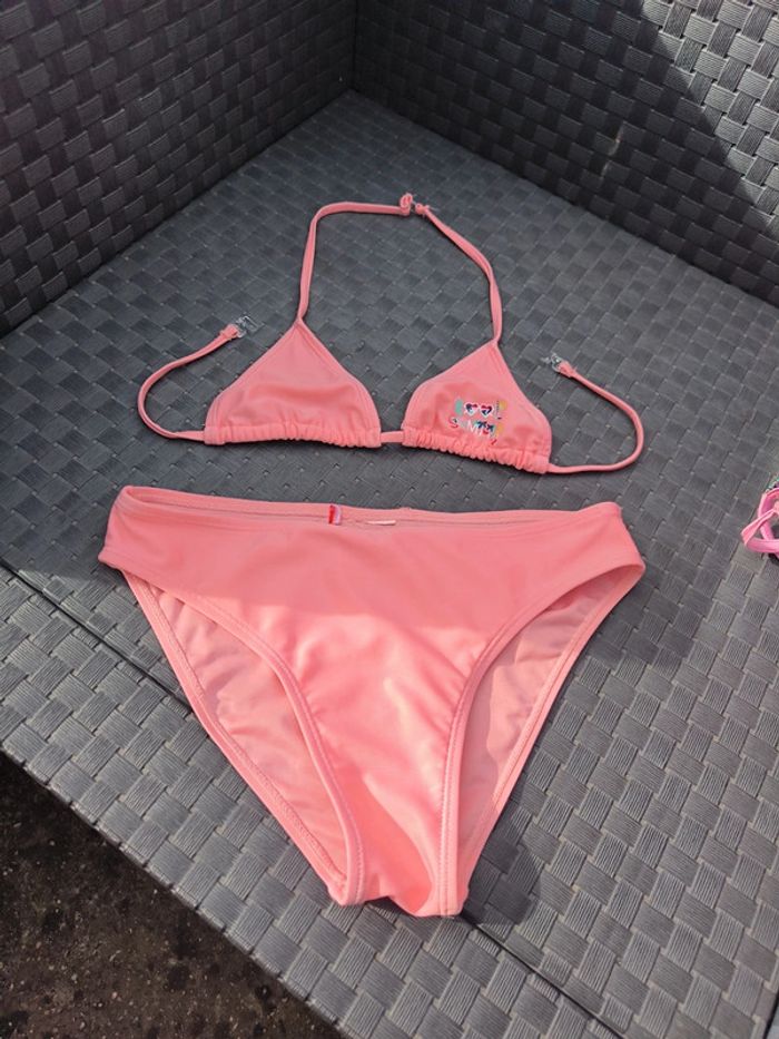 Maillot de bain deux places qui ces Rose