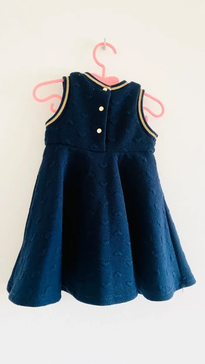 Robe bleu marine - Mes petits cailloux - photo numéro 3