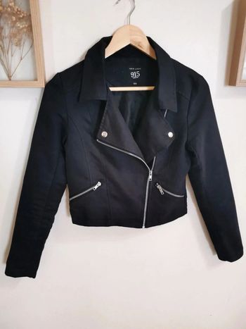 Veste Biker perfecto en suédine New Look 12 ans