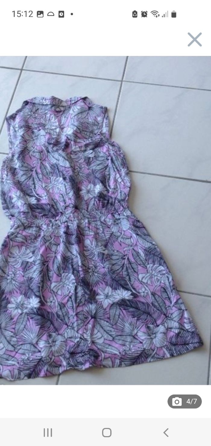 Robe fluide légère sans manches 10-11 ans H&M - photo numéro 3