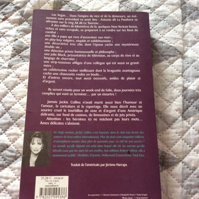 #rendez vous à Las Vegas Jackie Collins - photo numéro 3
