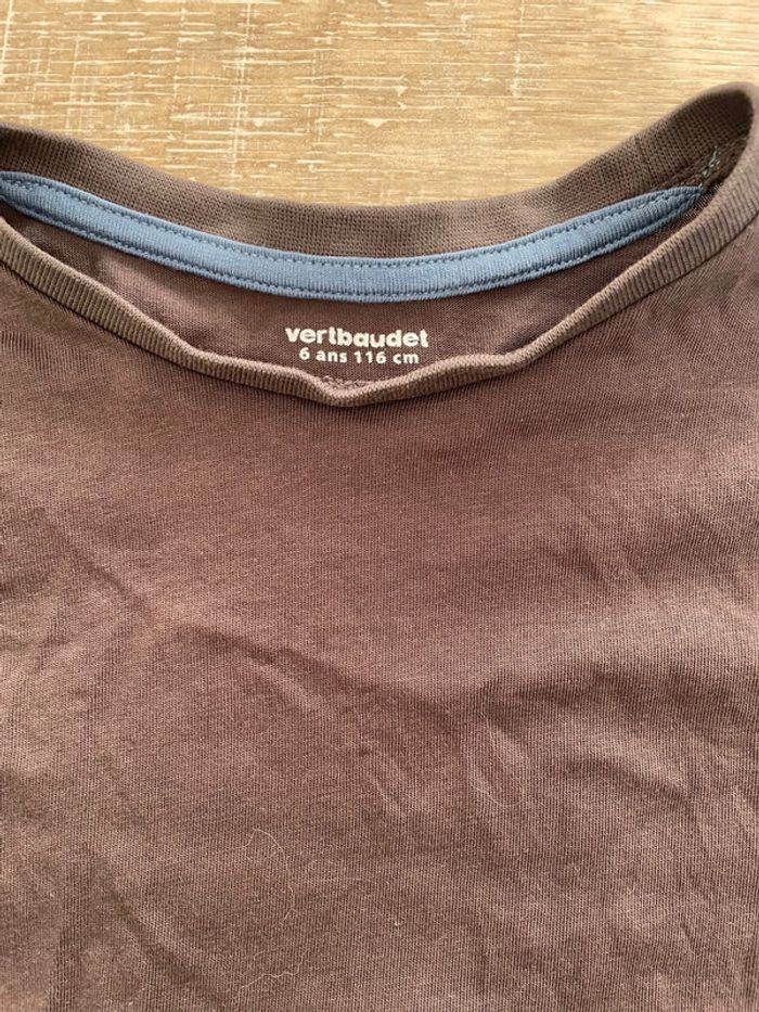 Tee-shirt Vertbaudet 6 ans - photo numéro 2