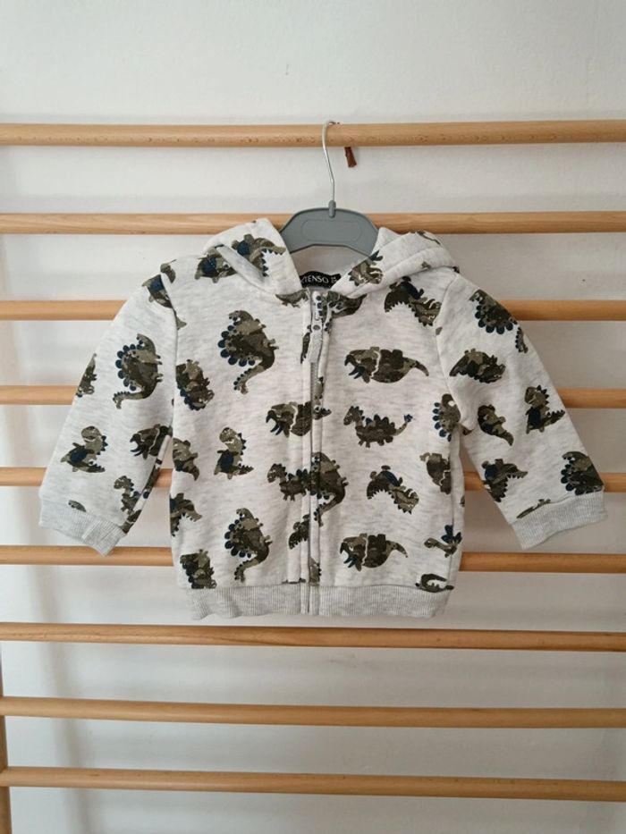 Veste in extenso dinosaure