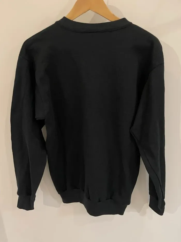 Crewneck plain full black made in USA 🇺🇸 Woman L - photo numéro 7
