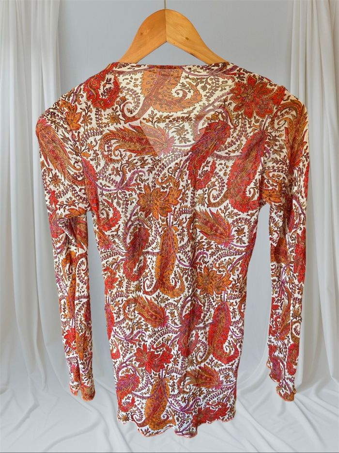 Blouse imprimé cachemire - photo numéro 2